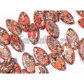 Magnesite elipsa rosu 30mm 1b